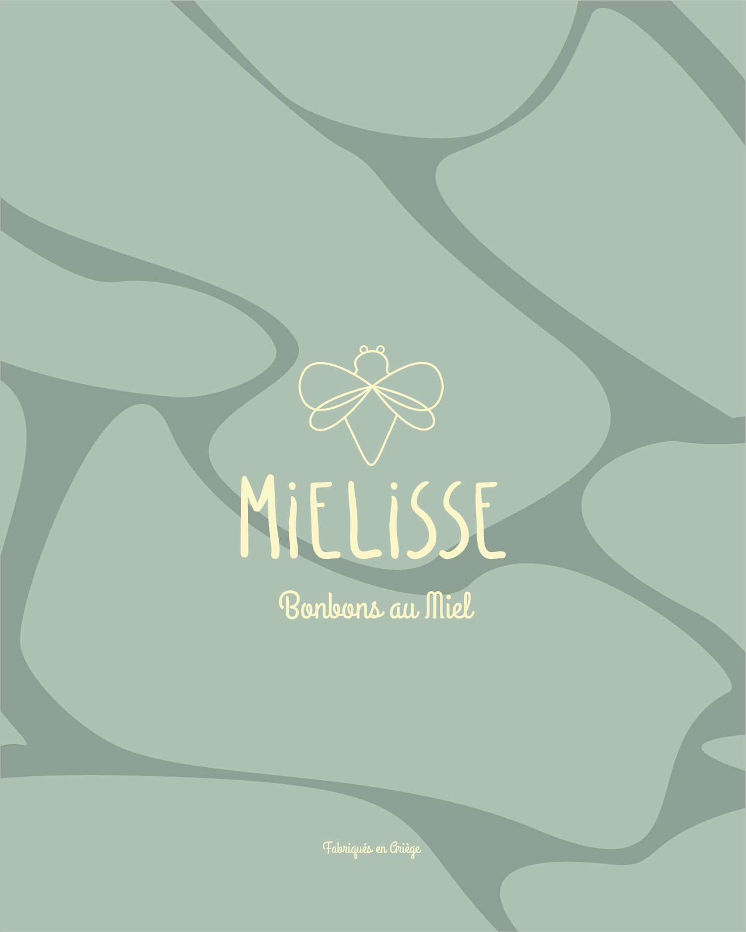 Identité graphique artisan produit de miel 