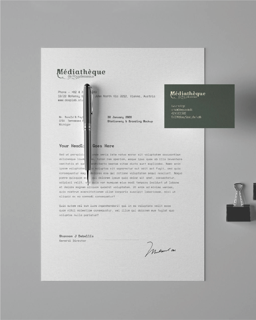 Mise en situation Logo avec PAO